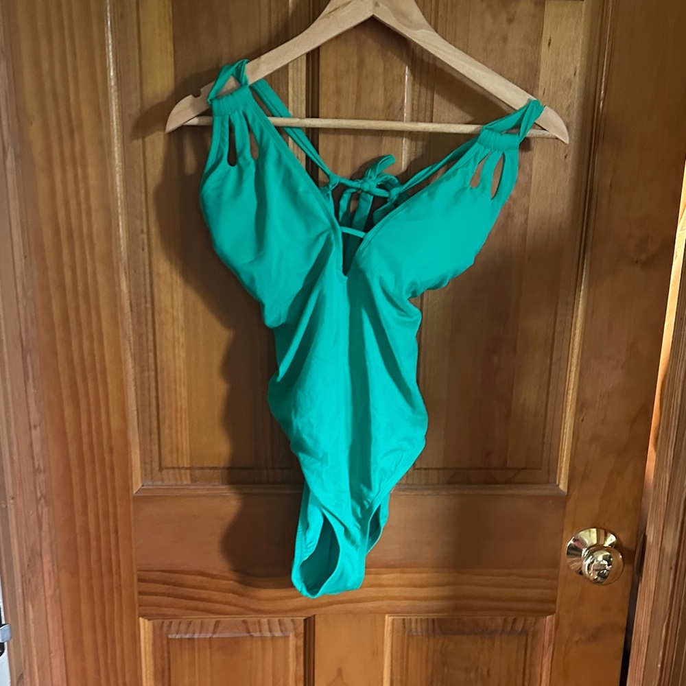 Kids Teal One Piece Swimsuit